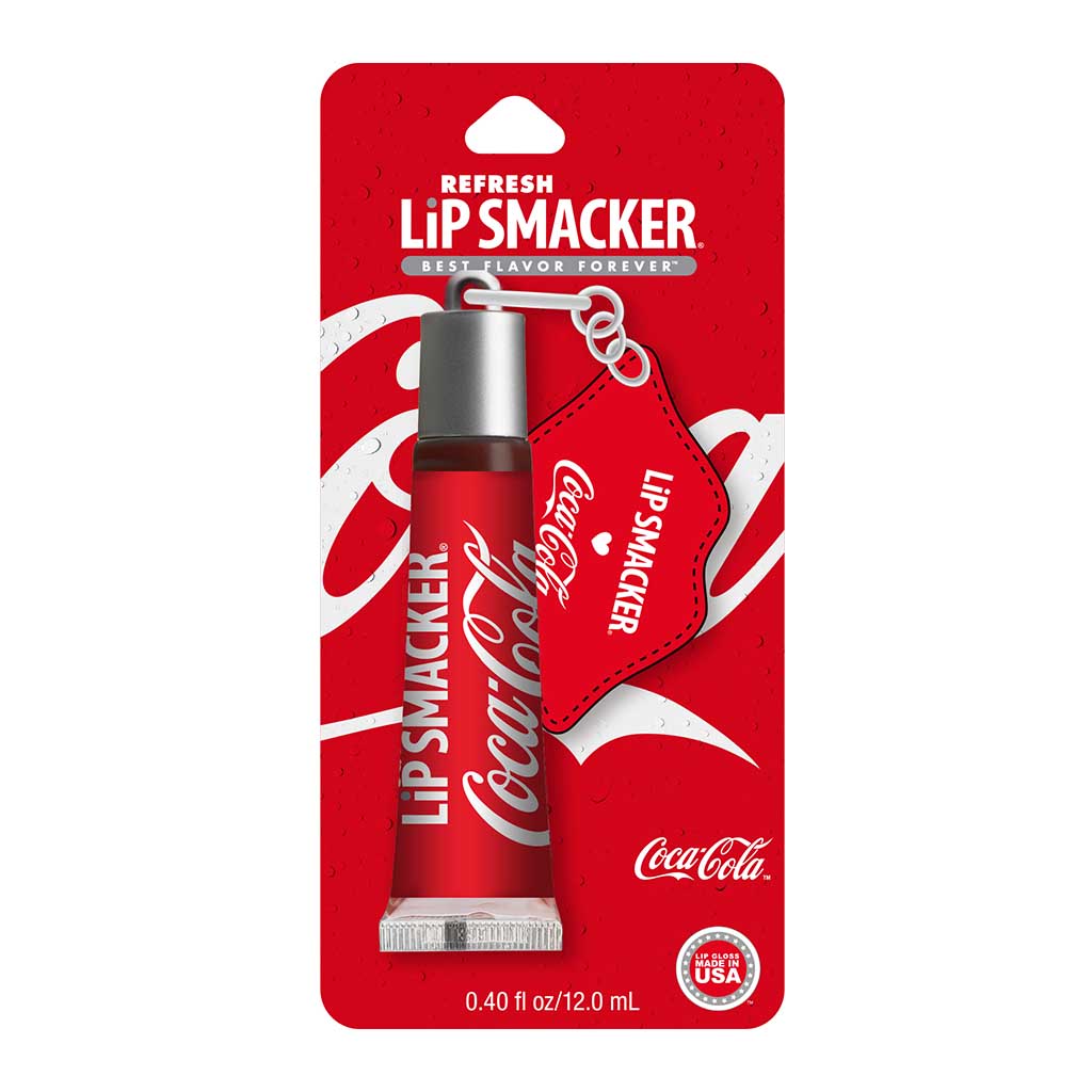 Balsamo labial gloss Coca Cola Lip Smacker con llavero