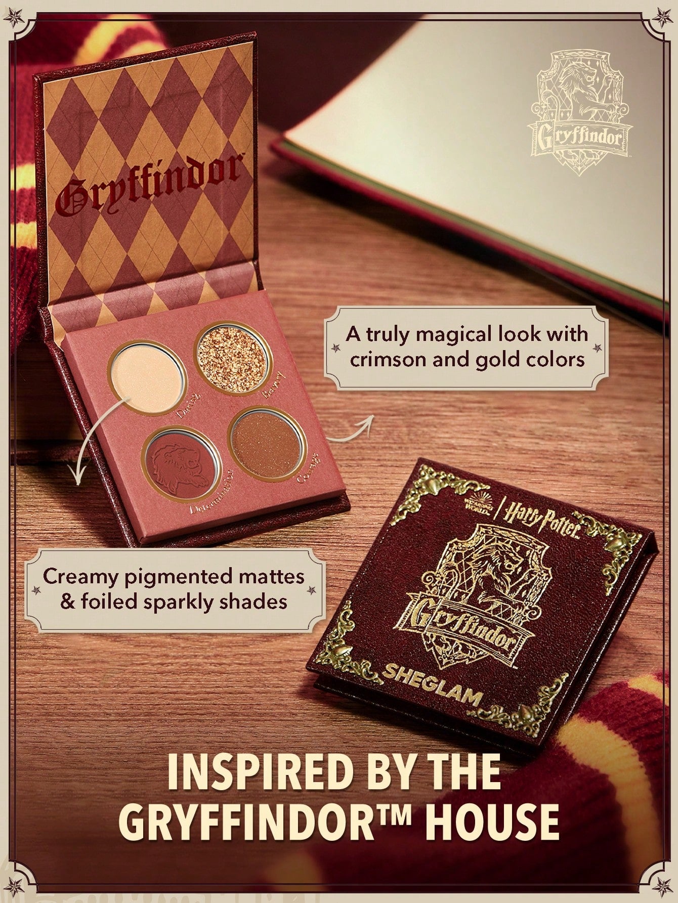 Harry Potter™ X SHEGLAM Paleta de sombras