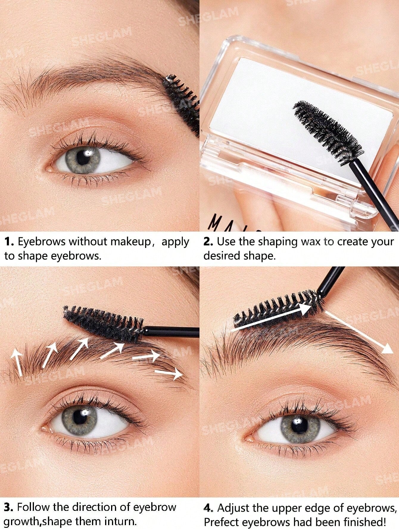 modelado de cejas Hi Brow Shaping Wax Sheglam