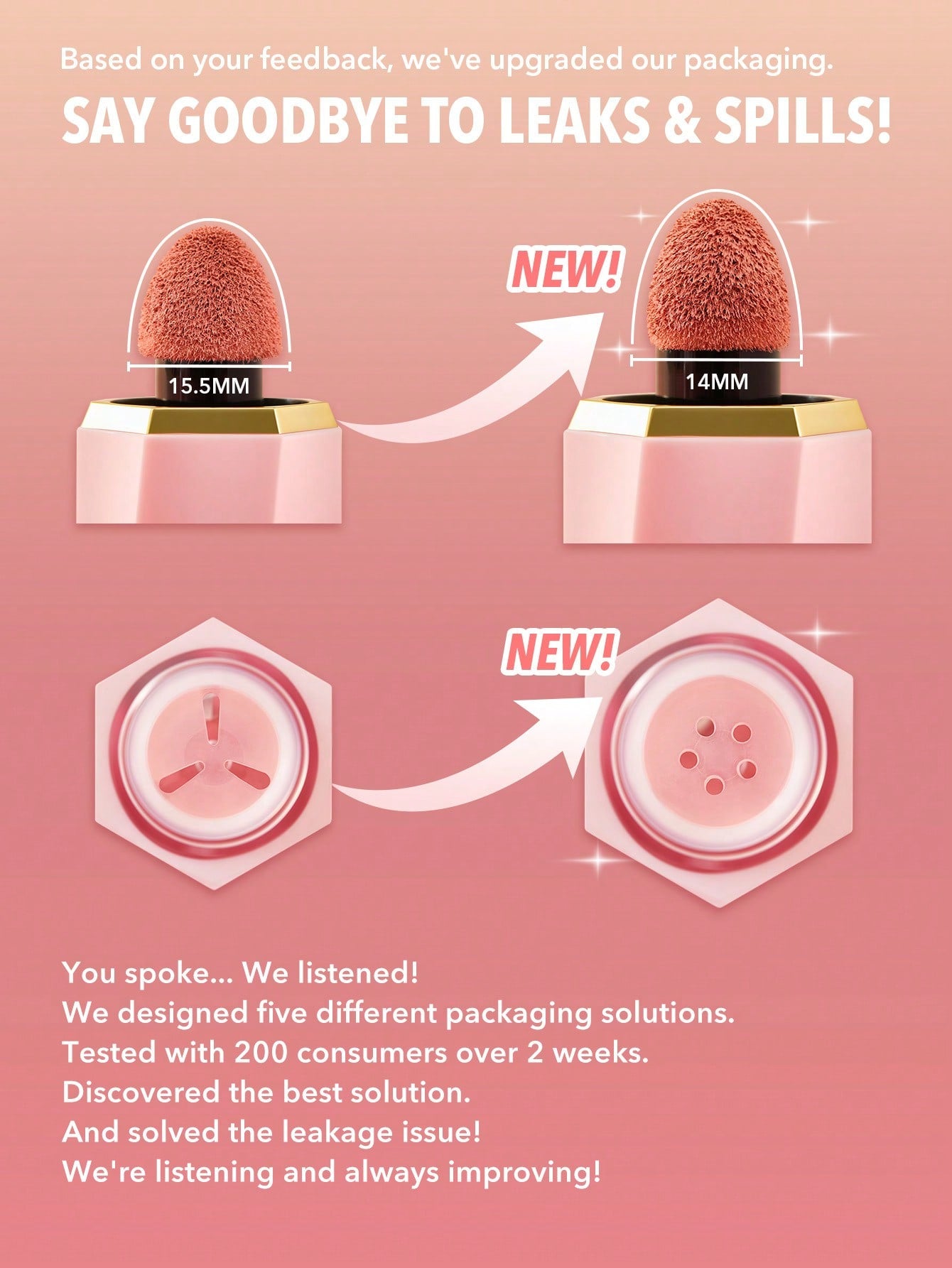 Rubor líquido Color Bloom She Glam ultra pigmentado