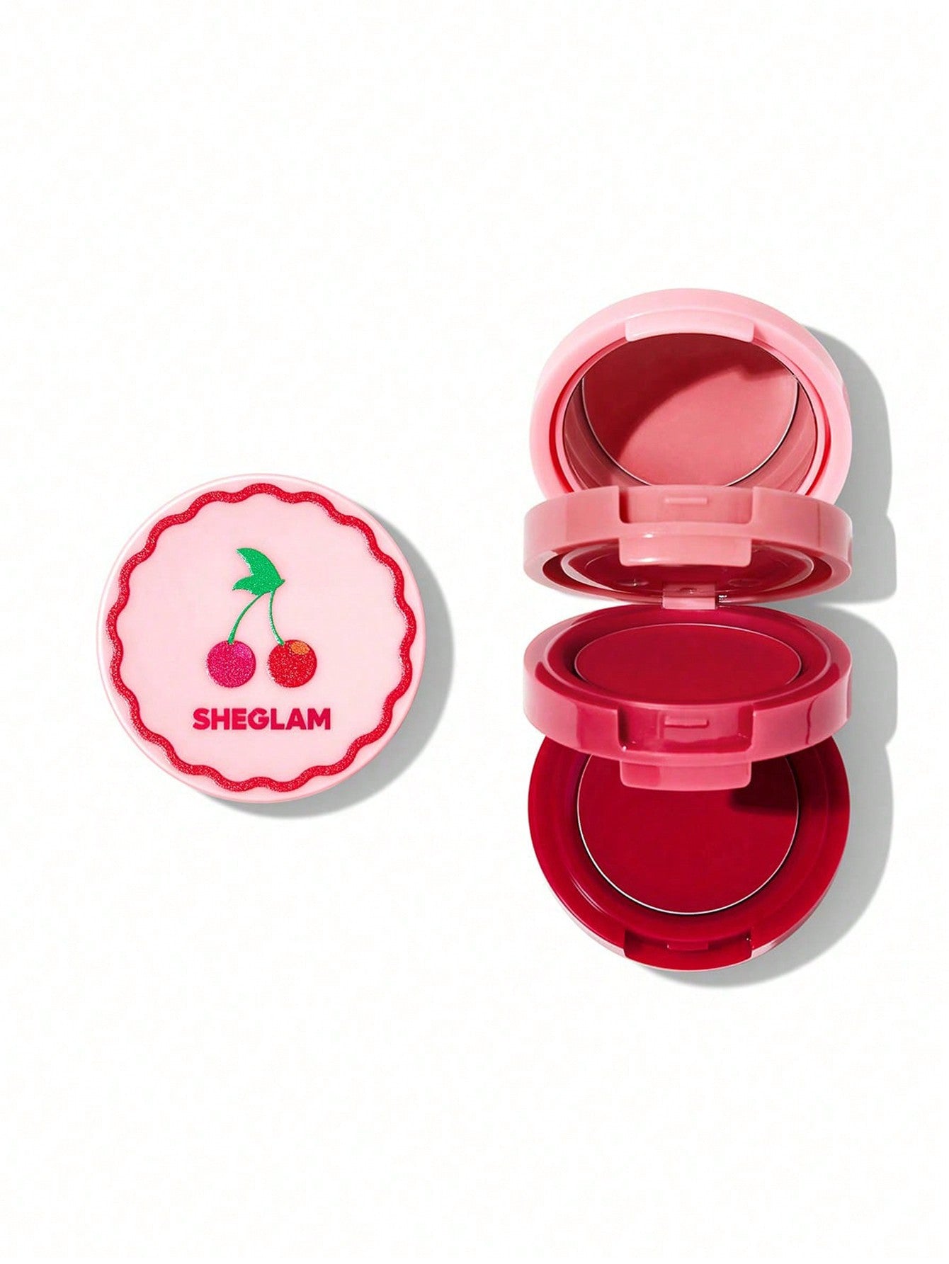 Bote apilable de rubor en crema para labios y mejillas SHEGLAM Cheek & Lip Cream Stack (5)