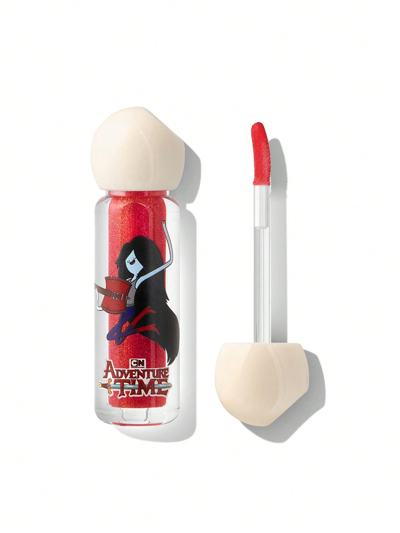Labial Gloss Ultra Glitter Hora de aventura SHEGLAM Shimmery Lip Gloss-Frosty