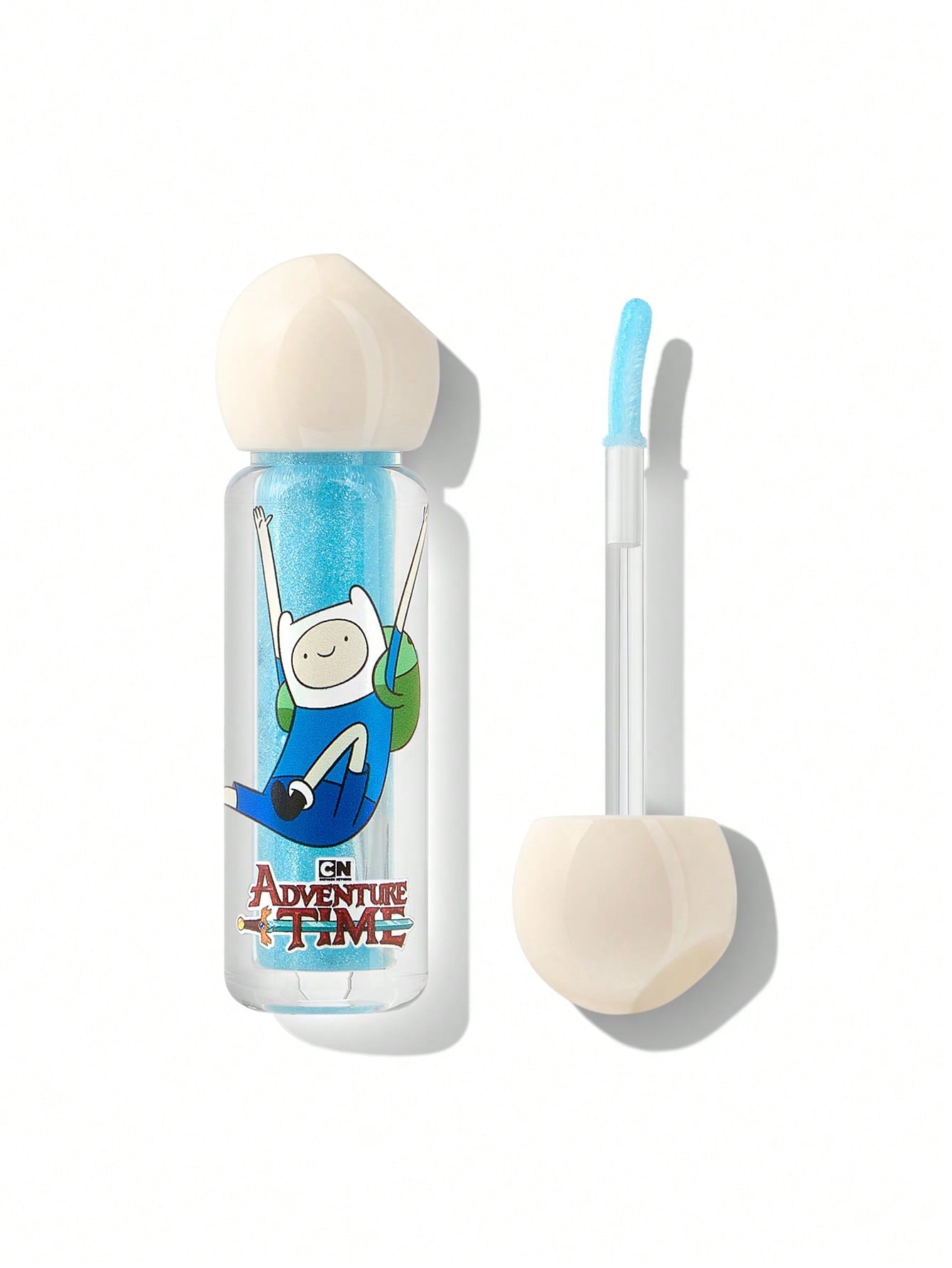 Labial Gloss Ultra Glitter Hora de aventura SHEGLAM Shimmery Lip Gloss-Frosty
