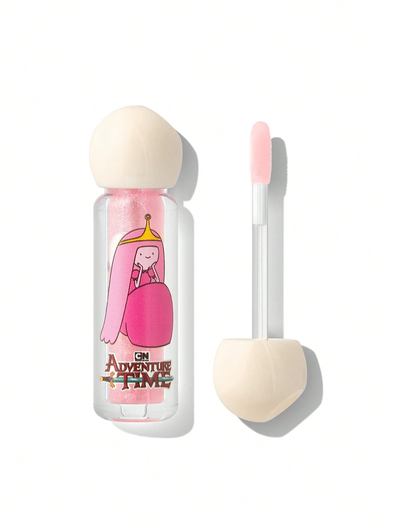 Labial Gloss Ultra Glitter Hora de aventura SHEGLAM Shimmery Lip Gloss-Frosty