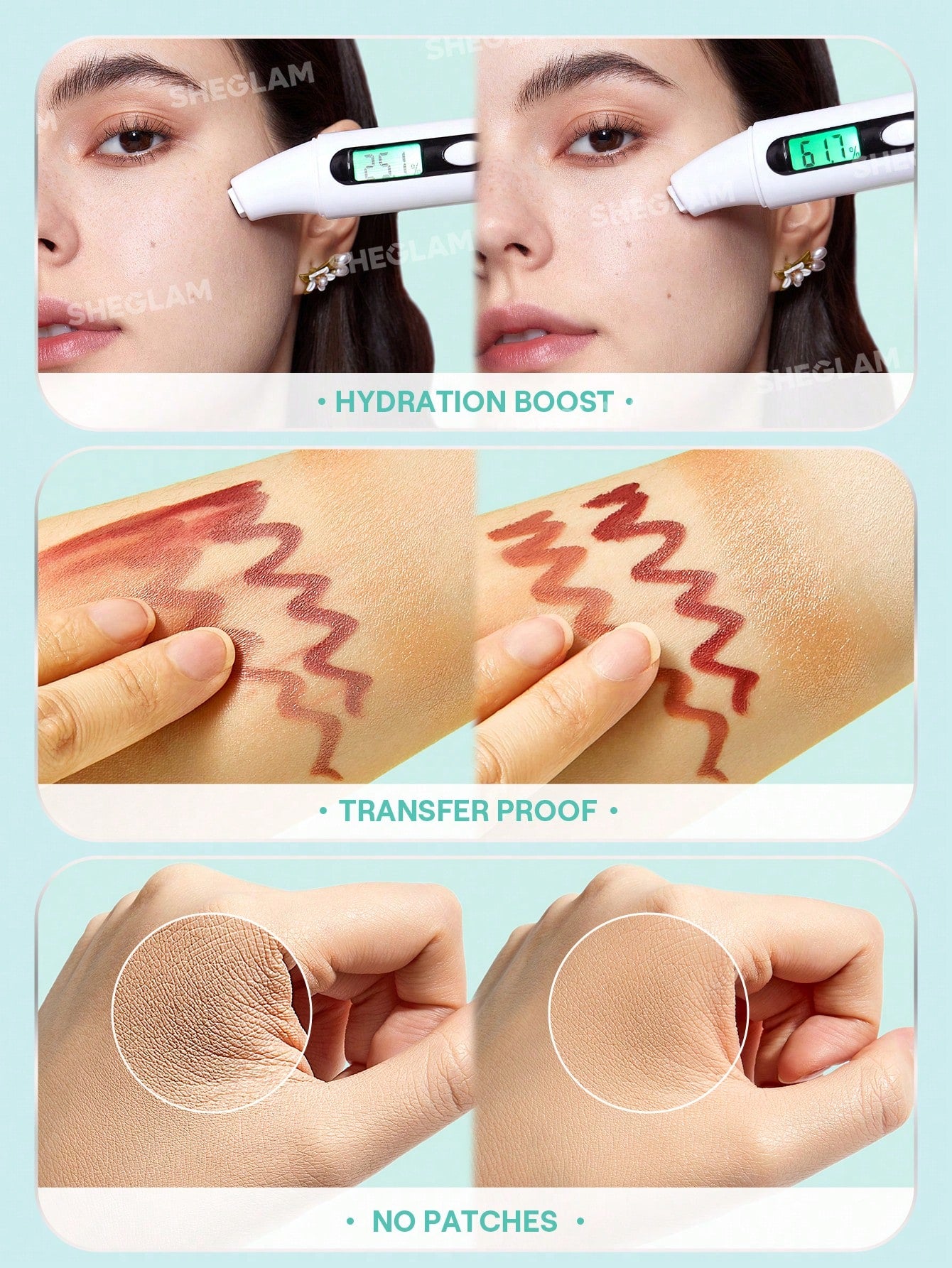 Primer y fijador preparador Hidratante SHEGLAM Good Grip Hydrating Prime & Set Spray