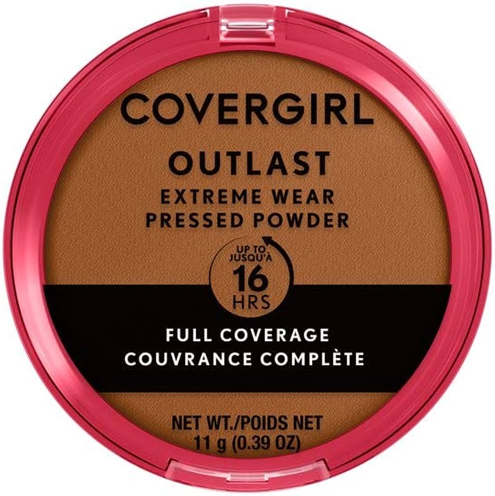 covergirl outlast extreme wear pressed powder tonos oscuros polvo compacto