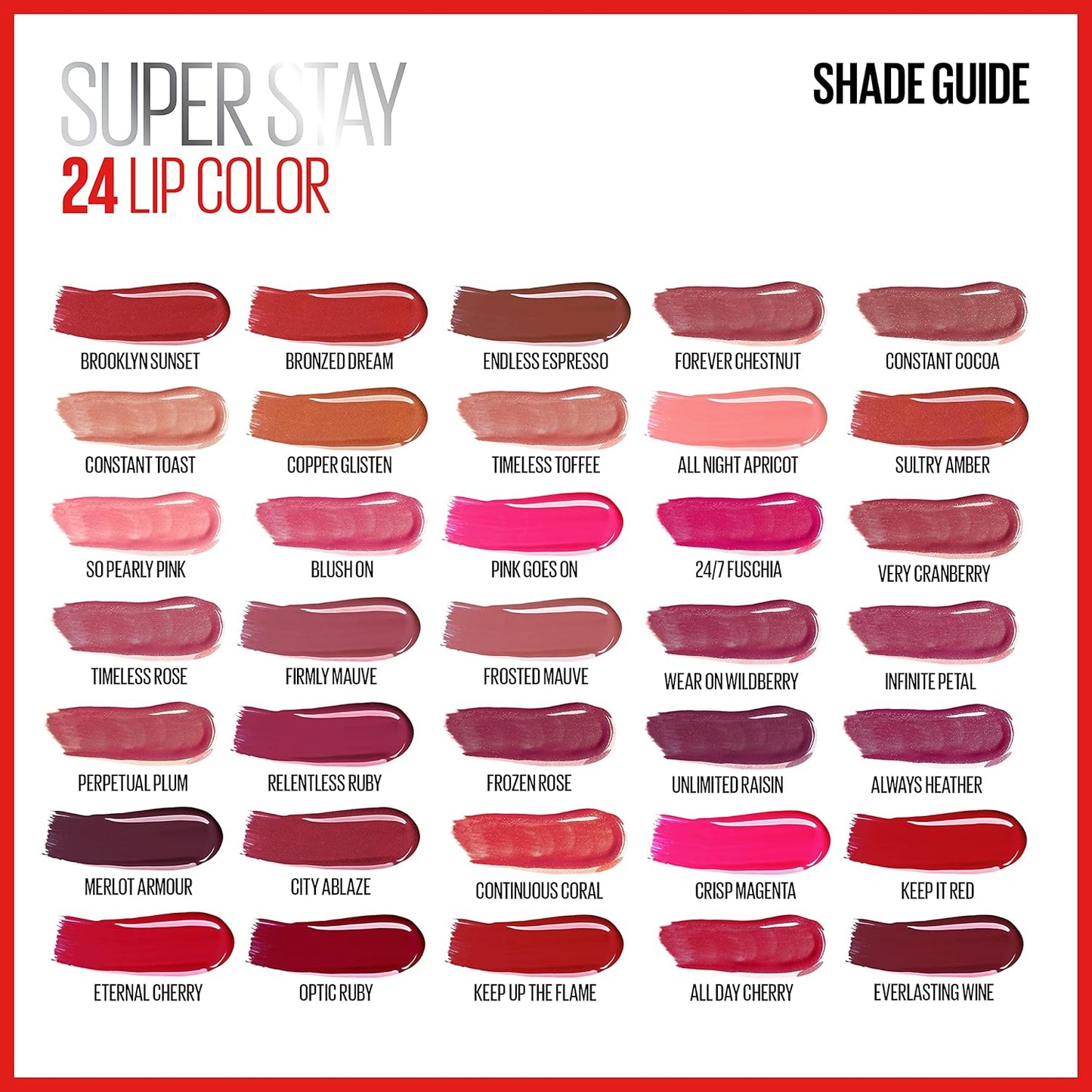 Super stay 24 Color Maybelline
