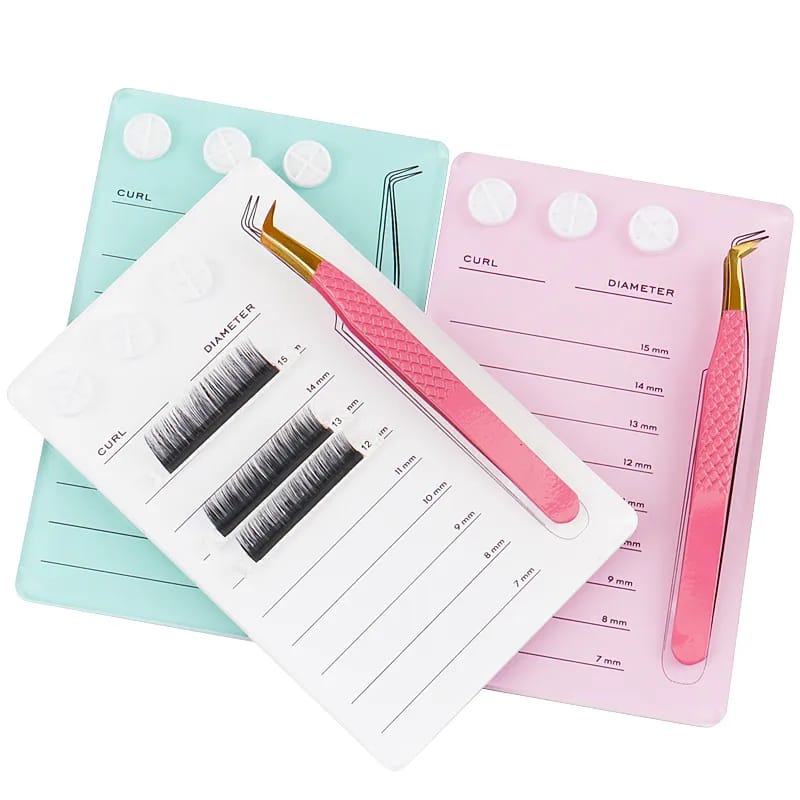 Lash Pallete de Acrilico con imagen para pinzas