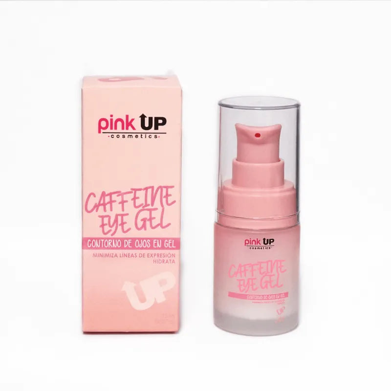 Gel para contorno de ojos de cafeinna Pink UP