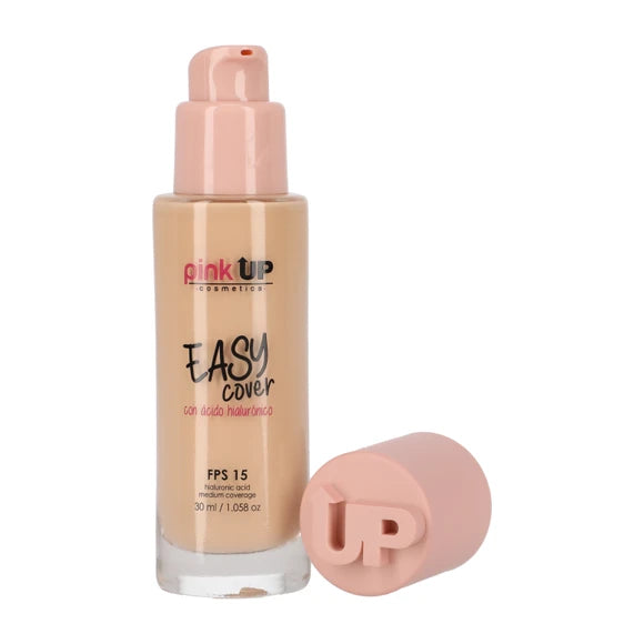 Base de maquillaje de cobertura media con acido hialuronico Pink Up