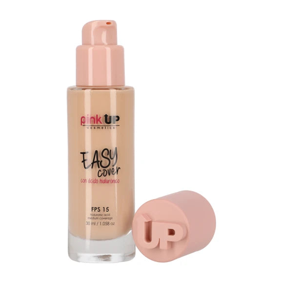 Base de maquillaje de cobertura media con acido hialuronico Pink Up