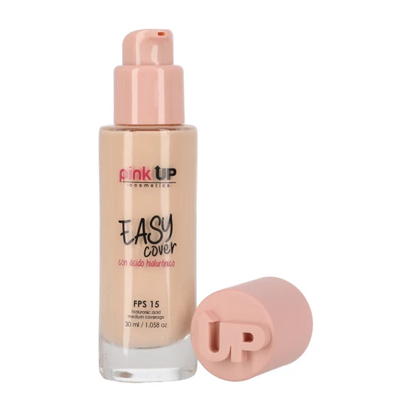 Base de maquillaje de cobertura media con acido hialuronico Pink Up