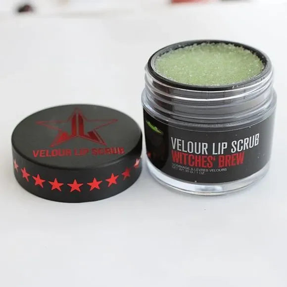 JEFFREE STAR VELOUR LIP SCRUB WITCHES BREW
