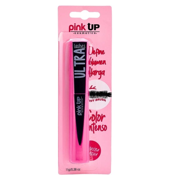 Rimel para pestañas Mascara Ultra Lashes negro Pink up