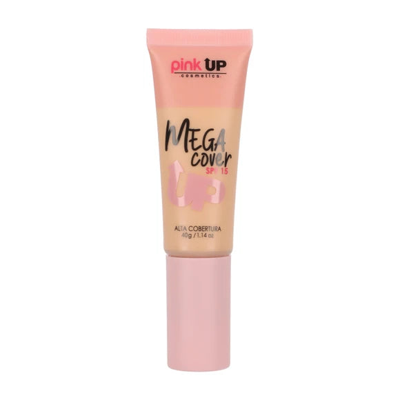 Base de maquillaje de alta cobertura Mega Cover Pink Up