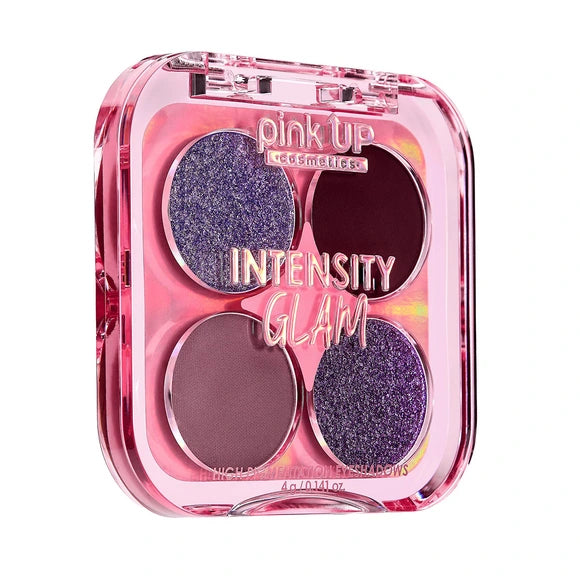 Sombras para ojos Intensity Glam Pink up cuarteto de sombras