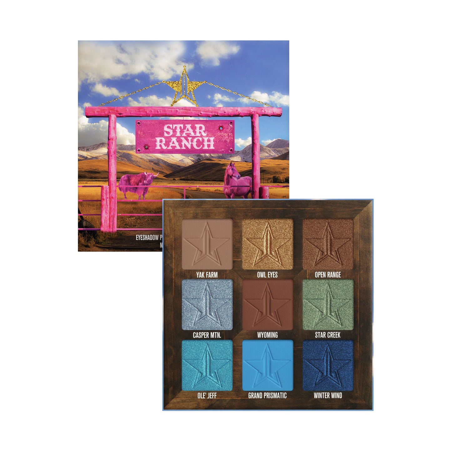 Paleta de Sombras original Jeffree Star Star Ranch