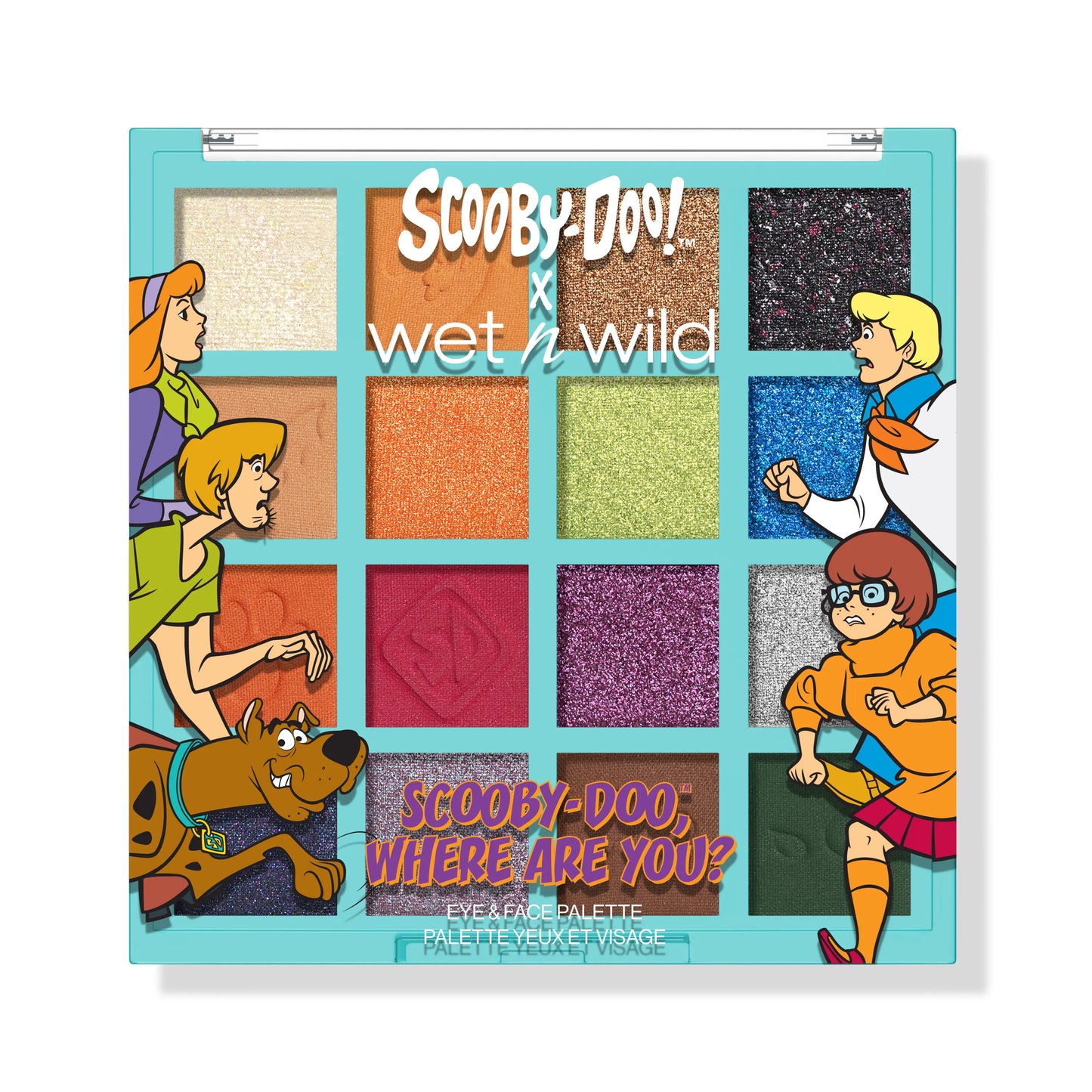 SCOOBY DOO, WHERE ARE YOU? EYE & FACE PALETTE