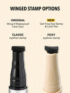 Get Foxy Eye Stamp & Liner Pen sello y el delineador Foxy Eye Sheglam