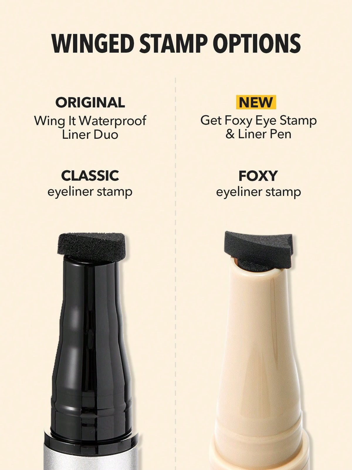 Get Foxy Eye Stamp & Liner Pen sello y el delineador Foxy Eye Sheglam