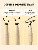 Get Foxy Eye Stamp & Liner Pen sello y el delineador Foxy Eye Sheglam