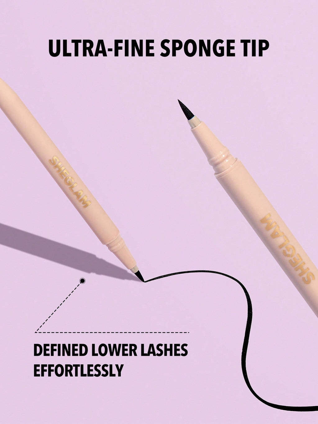 Delineador de ojos líquido resistente al agua So Rich She Glam