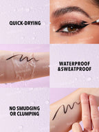 Delineador de ojos líquido resistente al agua So Rich She Glam