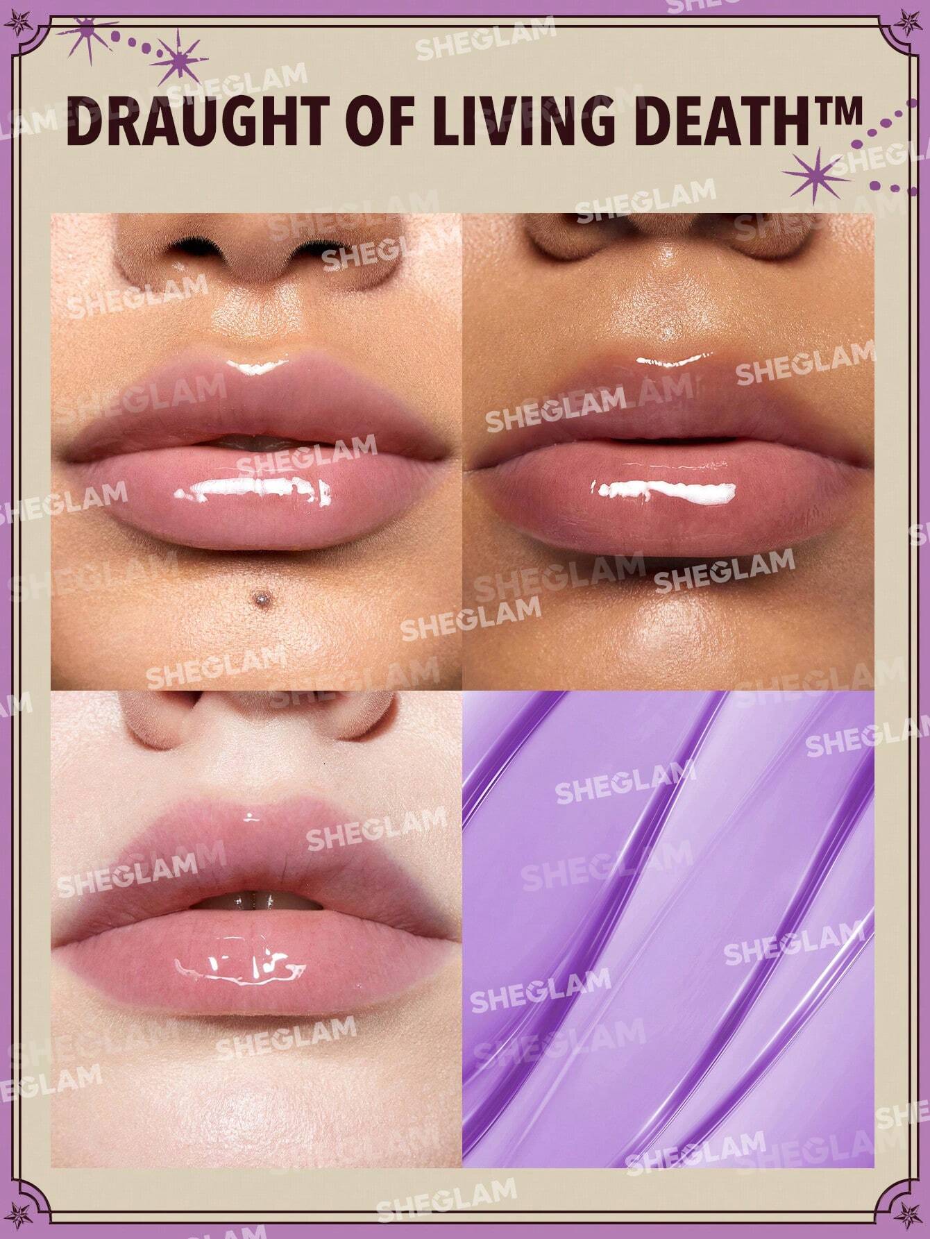 Libro de pociones Harry Potter labiales Harry Potter™ X SHEGLAM Juego de brillos labiales Bewitching Brews