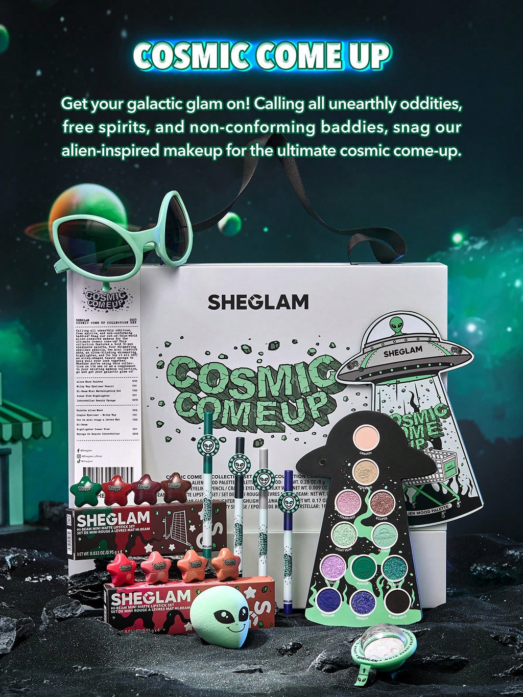Lunar Glow Highlighter Iluminador lunar sheglam