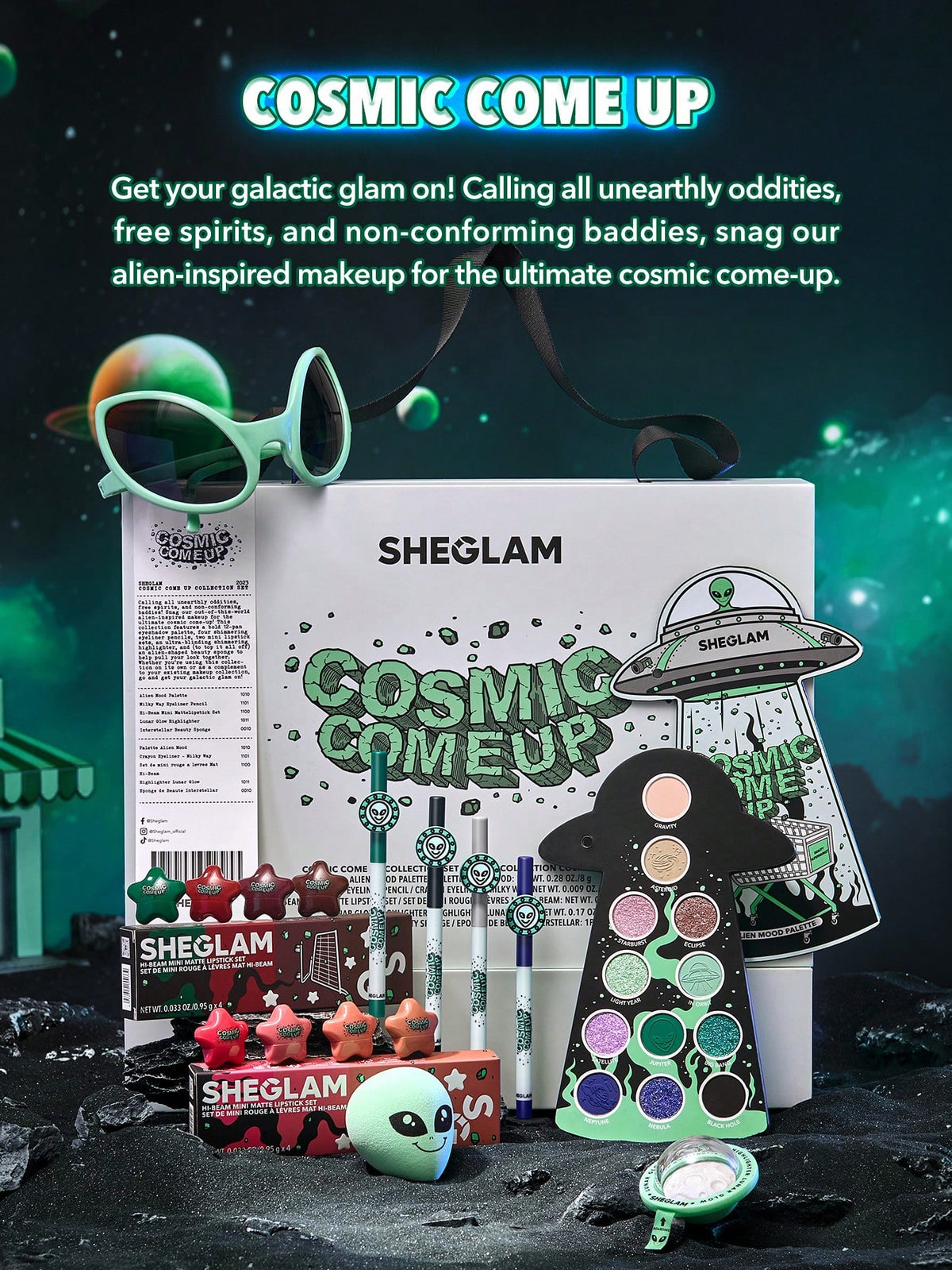 Lunar Glow Highlighter Iluminador lunar sheglam
