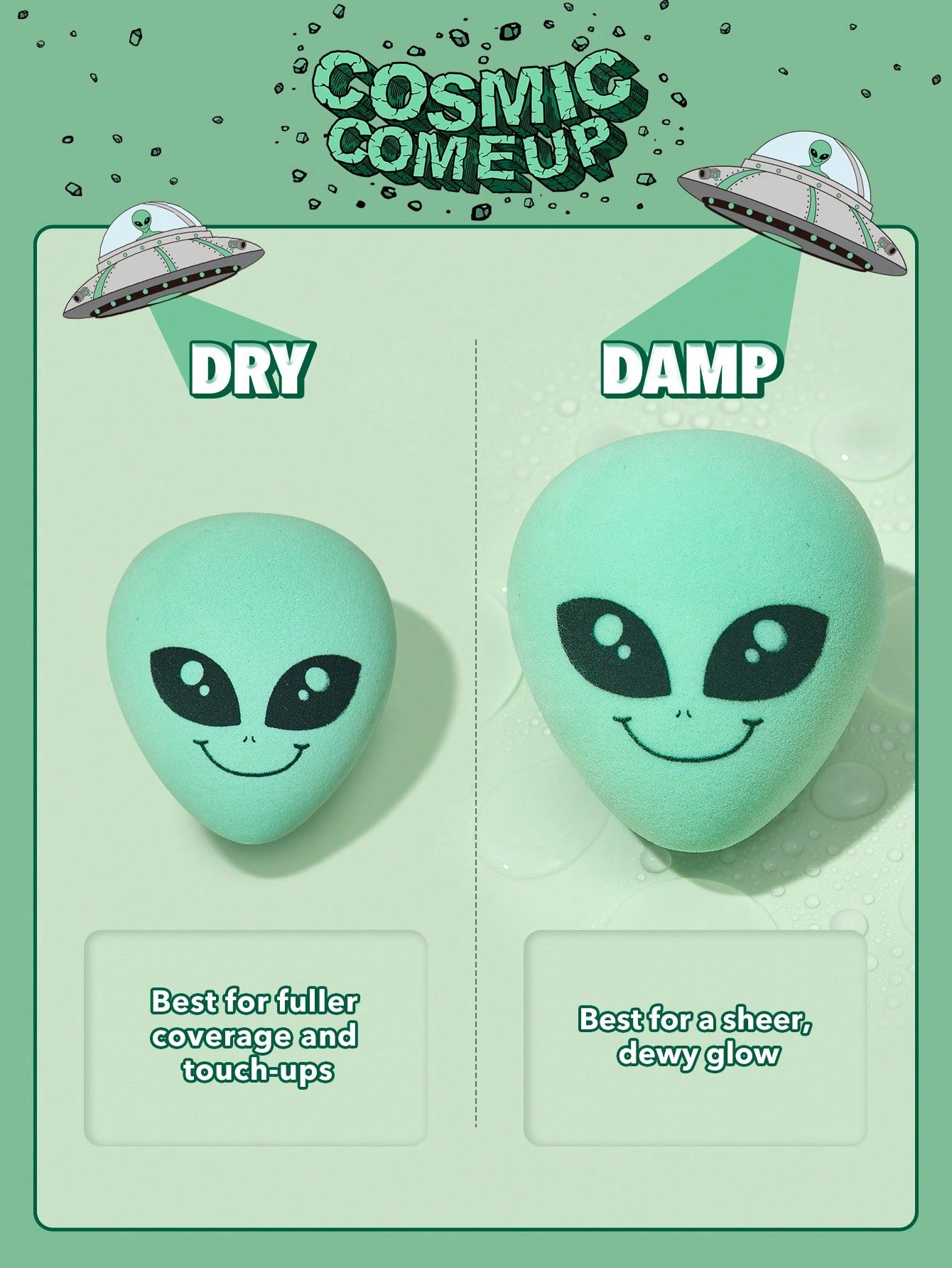 Esponja de maquillaje Alien Interstellar Beauty Sponge