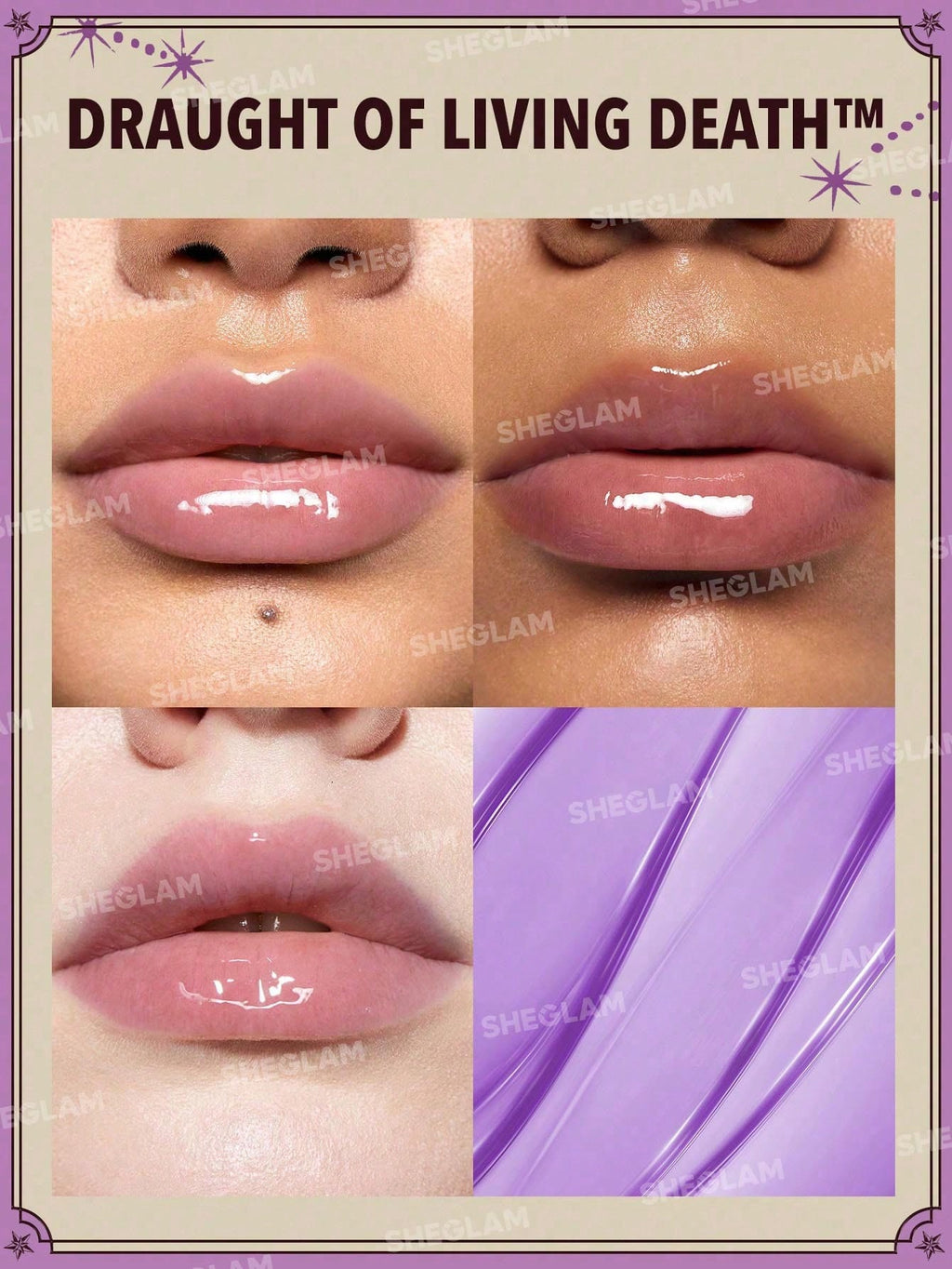 Harry Potter™ X SHEGLAM Magic Elixir Lip Gloss-Bebida de muerte viviente
