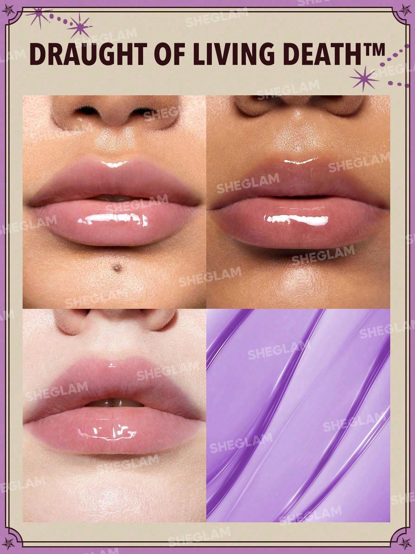 Harry Potter™ X SHEGLAM Magic Elixir Lip Gloss-Bebida de muerte viviente