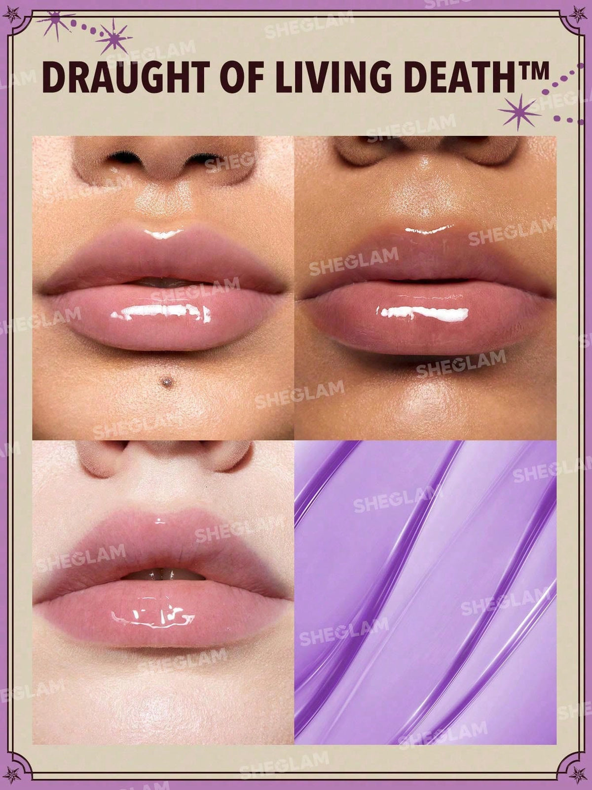 Harry Potter™ X SHEGLAM Magic Elixir Lip Gloss-Bebida de muerte viviente