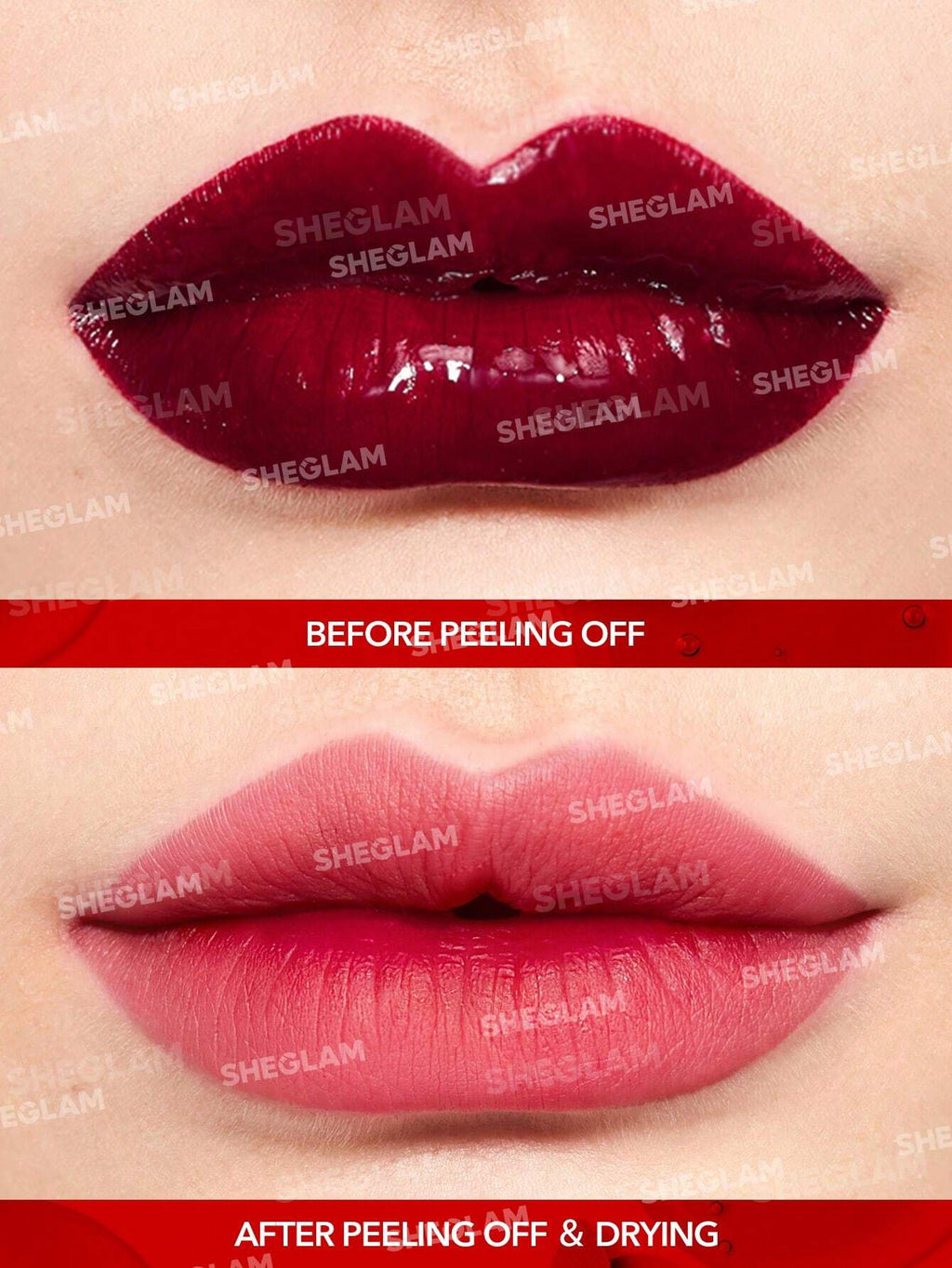 Tinta SHEGLAM Pelar Peel Talk Lip Tint-Tongue Twister