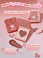Rubor She Glam polvo Care Bear Hora de abrazos Blush