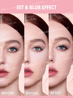 POLVO TRANSLUCIDO SHE GLAM polvo suelto y polvo compacto de varios tonos