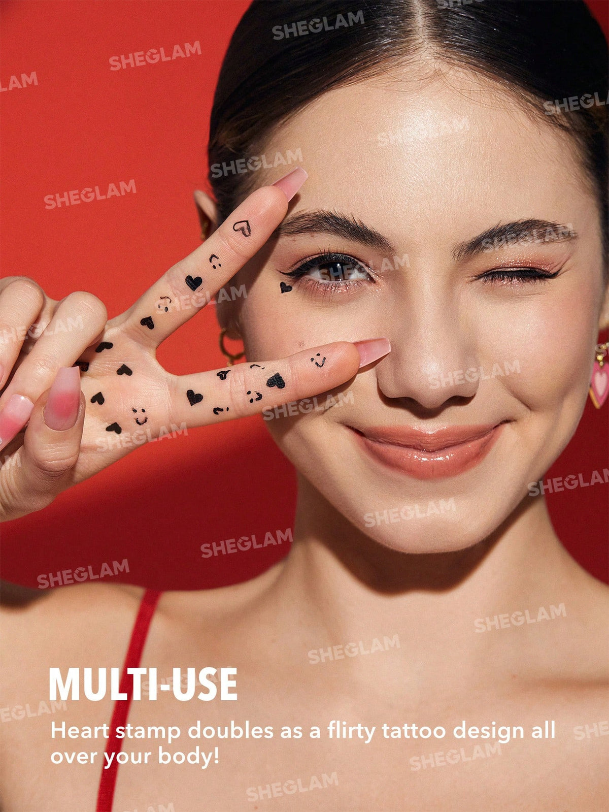 Delineador de ojos con sello 2 en 1 Heart Eyes Sheglam