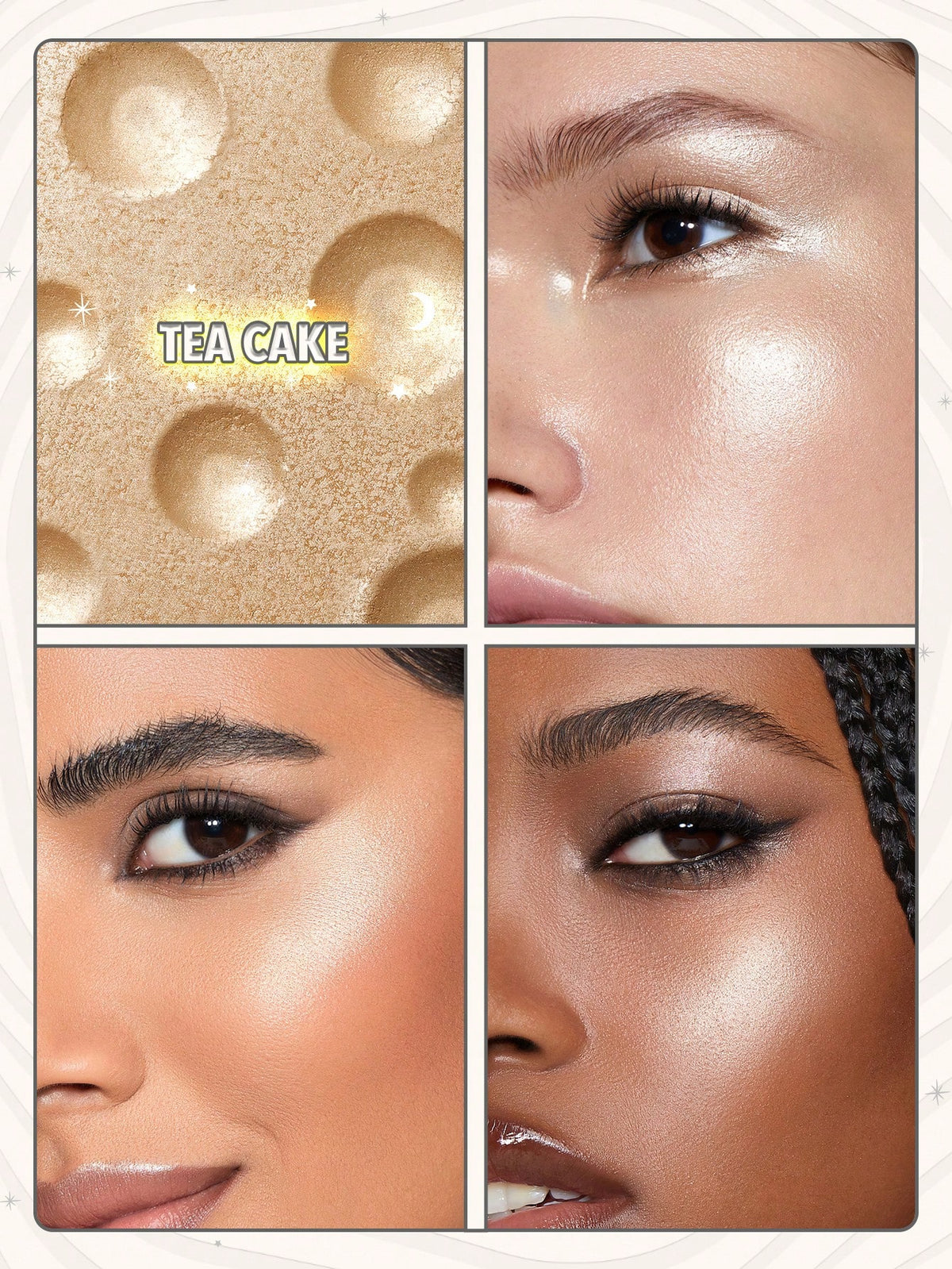 Iluminador Lunar Glow She Glam Heart Galaxy