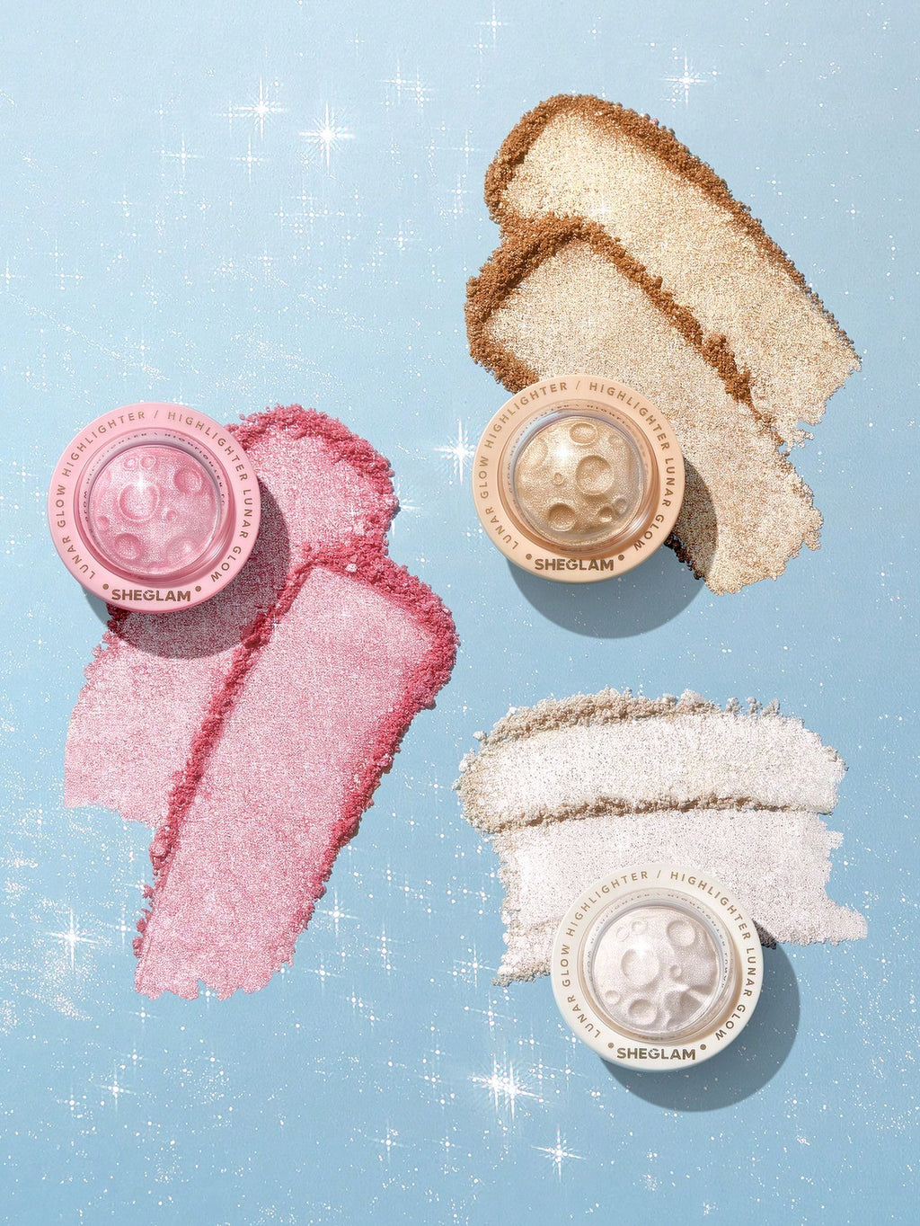 Iluminador Lunar Glow She Glam Heart Galaxy
