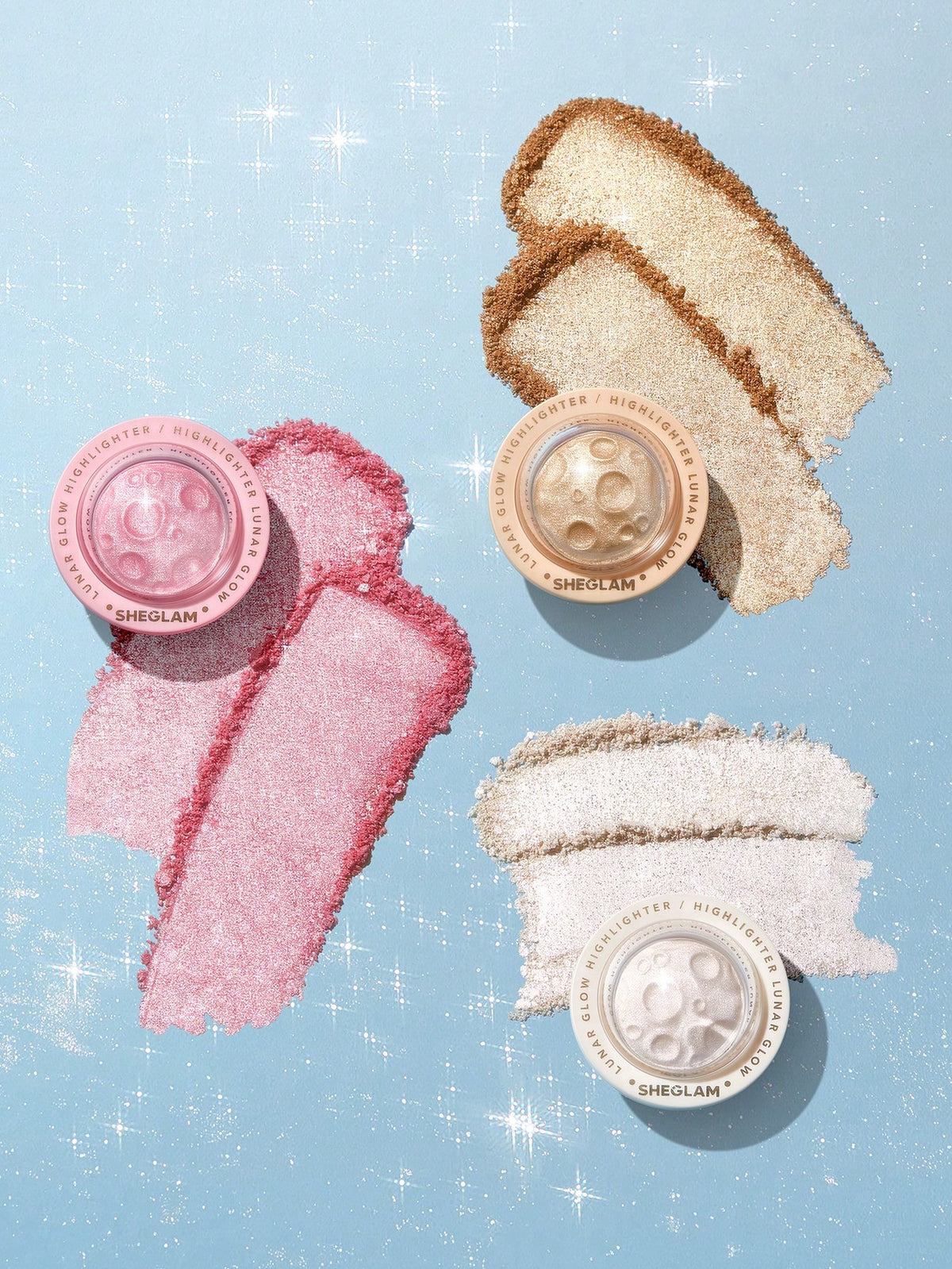 Iluminador Lunar Glow She Glam Heart Galaxy