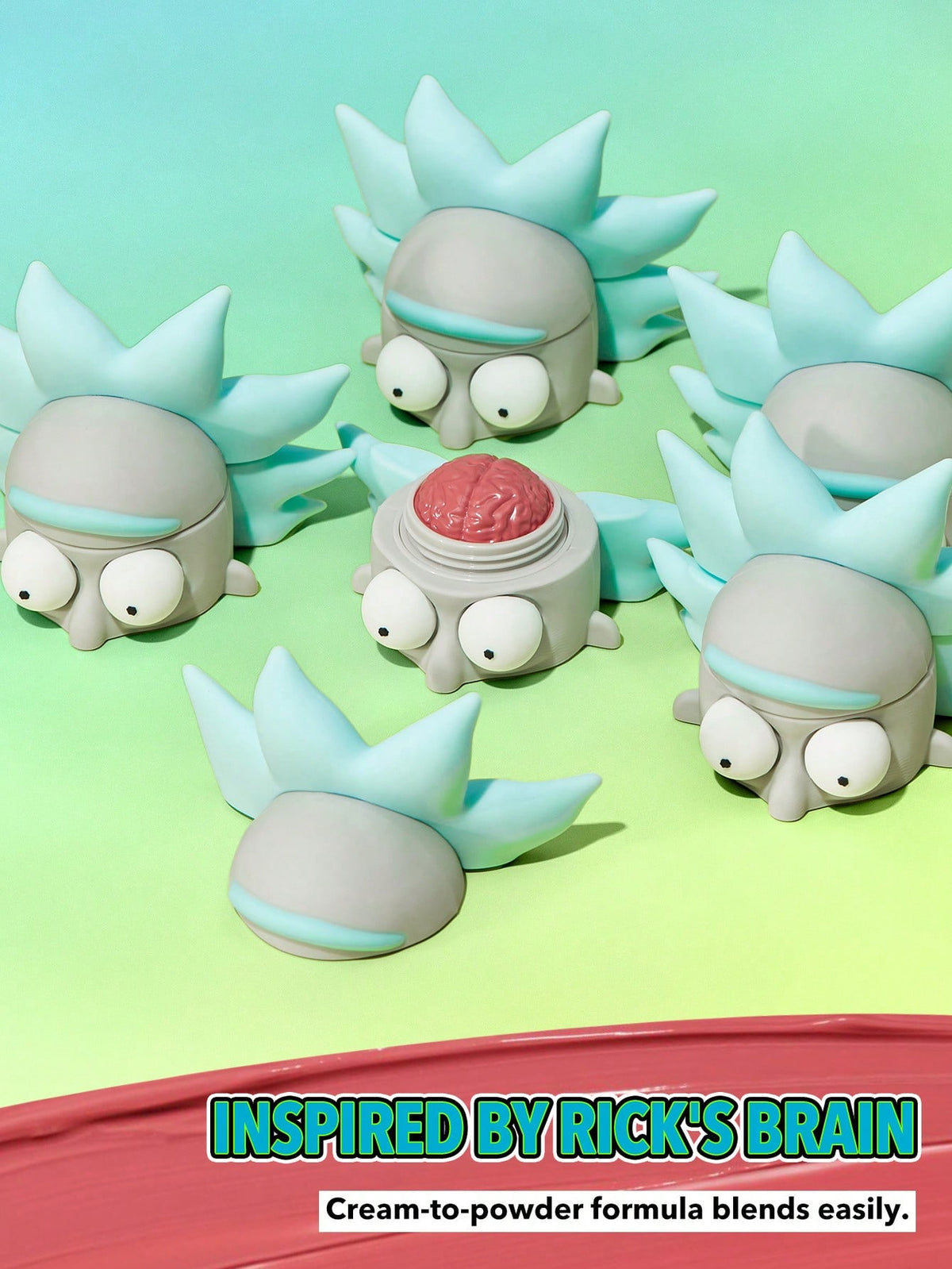 Rick and Morty X SHEGLAM Mr. Sanchez Cream Blush Rubor en barra