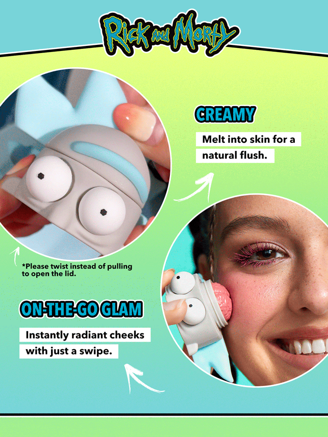 Rick and Morty X SHEGLAM Mr. Sanchez Cream Blush Rubor en barra