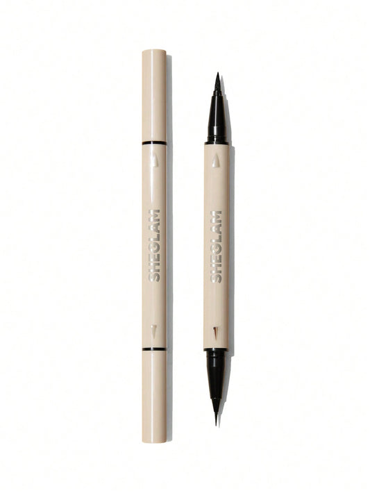 Lápiz delineador de ojos multifunción para líneas y detalles, color negro sheglam