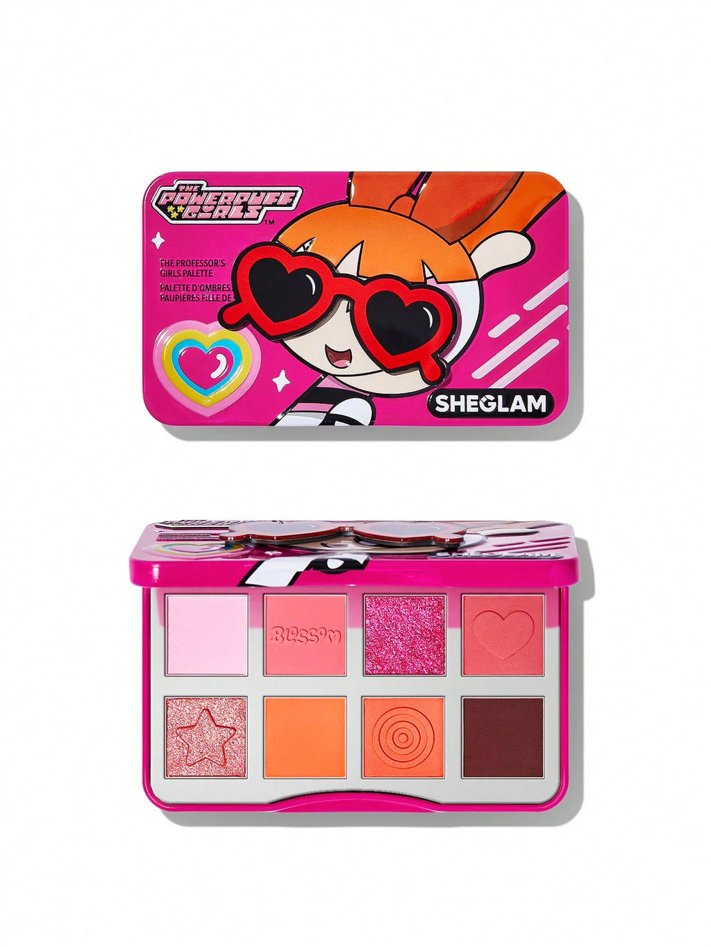 Las Chicas Superpoderosas X SHEGLAM Paleta de sombras de Las Chicas