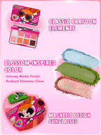 Las Chicas Superpoderosas X SHEGLAM Paleta de sombras de Las Chicas