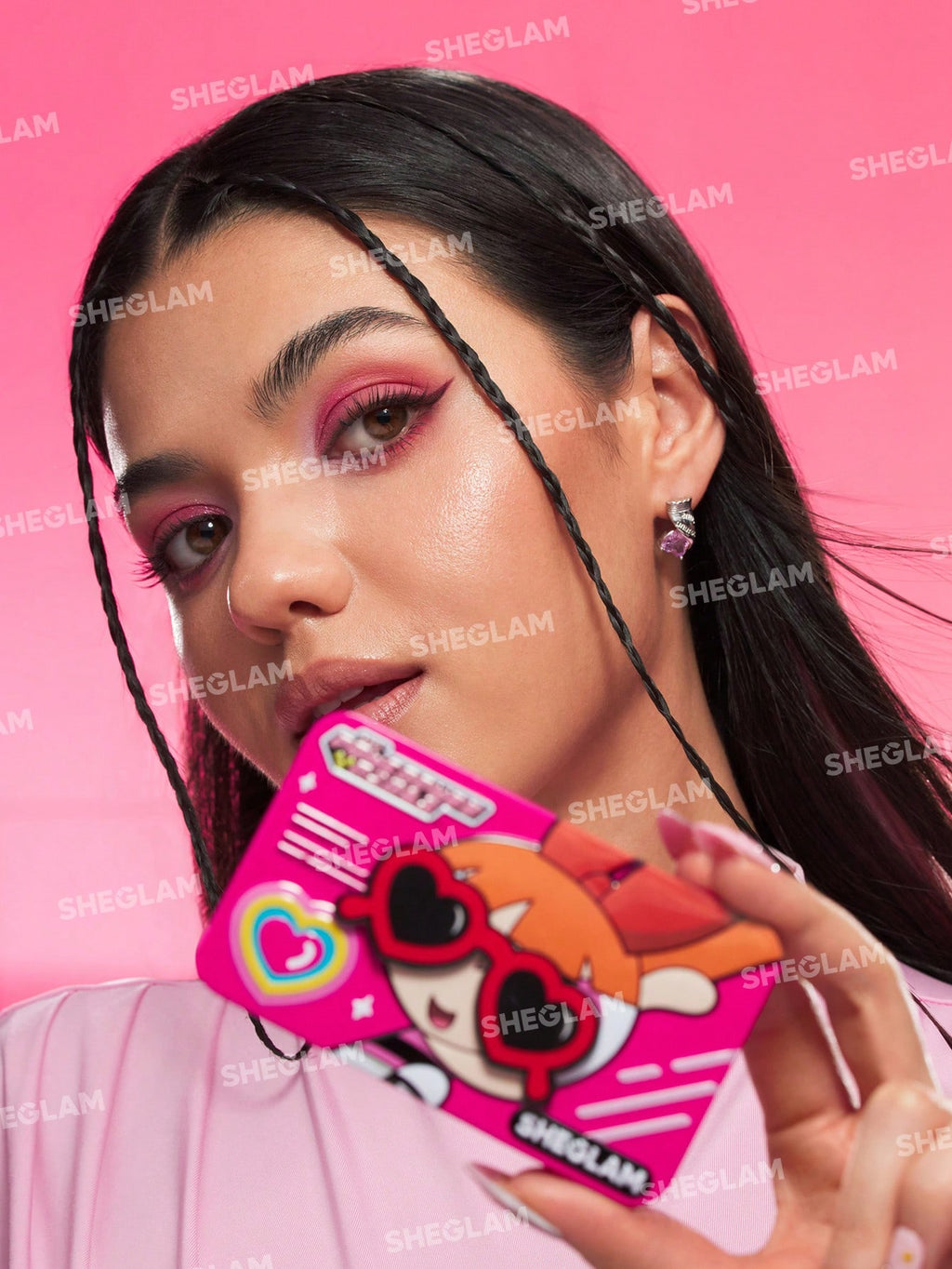 Las Chicas Superpoderosas X SHEGLAM Paleta de sombras de Las Chicas