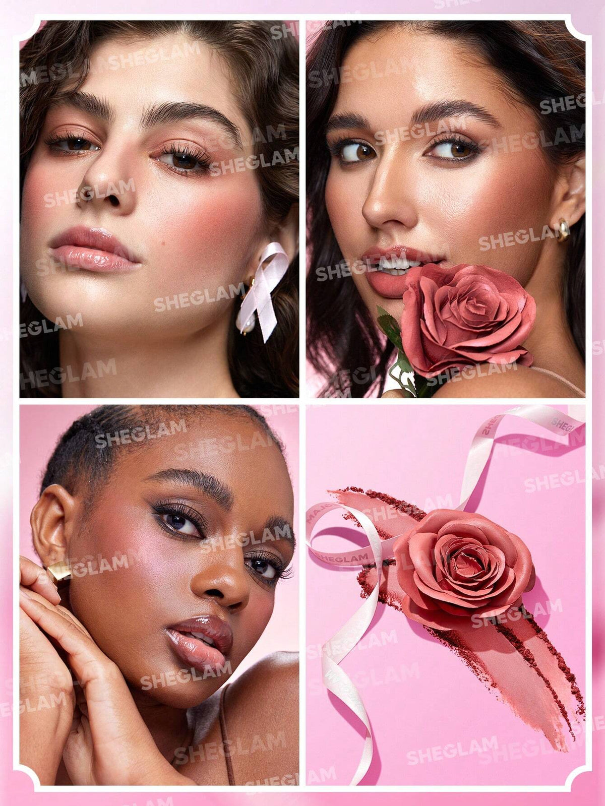 Rubor 3D rosa she glam