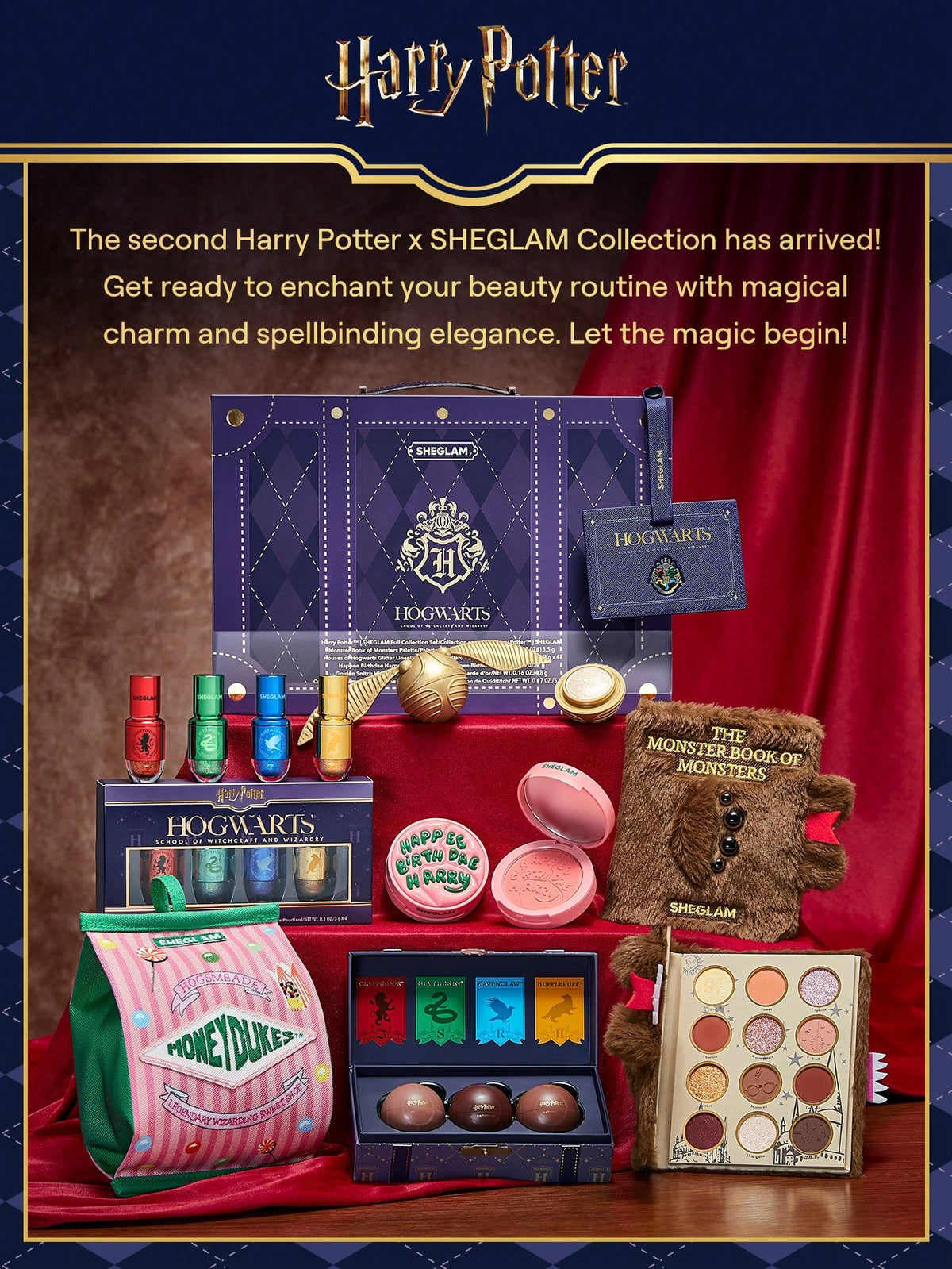 Harry Potter™ X SHEGLAM Monster Book Of Monsters Palette