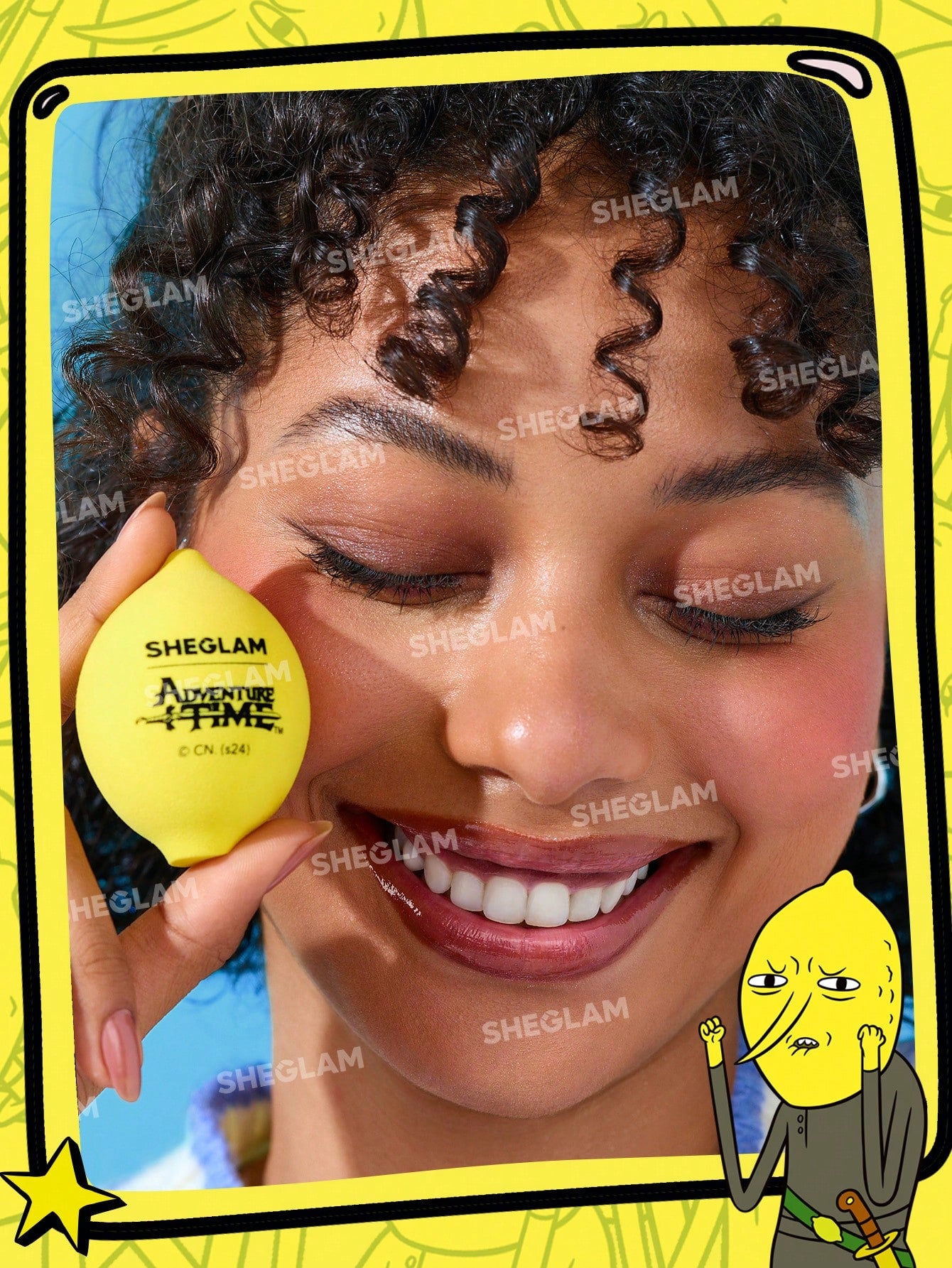 ESPONJA DE MAQUILLAJE Adventure Time | SHEGLAM Lemongrab Sponge